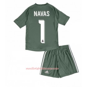 Maillot/Tenue Real Madrid Gardien Keylor Navas 1 Enfant Domicile 2017/2018