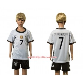 Maillot/Tenue Allemagne Schweinsteiger 7 Enfant Domicile 2016