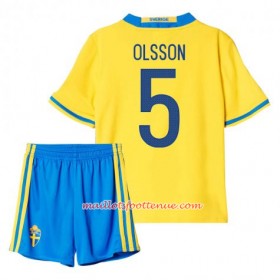 Maillot/Tenue Suède Olsson 5 Enfant Domicile 2016