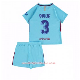 Maillot/Tenue Barcelone Gerard Pique 3 Enfant Exterieur 2017/2018