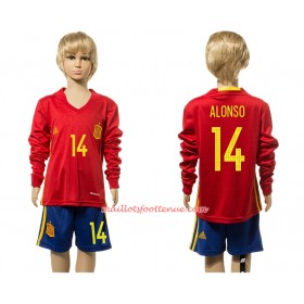 Maillot/Tenue Espagne Manche Longue Alonso 14 Enfant Domicile 2016