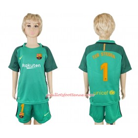 Maillot/Tenue Barcelone Ter Stegen 1 Gardien Enfant Domicile 2018