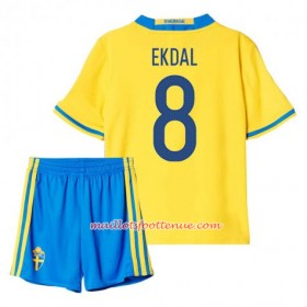 Maillot/Tenue Suède Ekdal 8 Enfant Domicile 2016