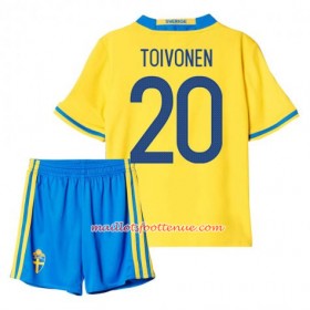 Maillot/Tenue Suède Toivonen 20 Enfant Domicile 2016