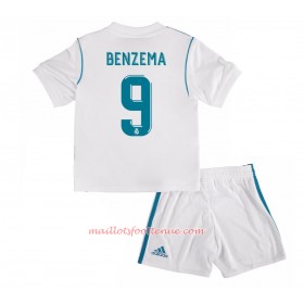 Maillot/Tenue Real Madrid Karim Benzema 9 Enfant Domicile 2017/2018
