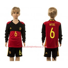 Maillot/Tenue Belgique Manche Longue Witsel 6 Enfant Domicile 2016