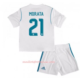 Maillot/Tenue Real Madrid Alvaro Morata 21 Enfant Domicile 2017/2018
