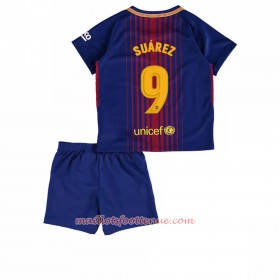 Maillot/Tenue Barcelone Luis Suarez 9 Enfant Domicile 2017/2018