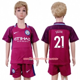 Maillot/Tenue Manchester City David Silva 21 Enfant Exterieur 2018