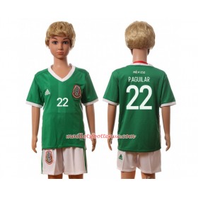 Maillot/Tenue Mexique P.Aguilar 22 Enfant Domicile 2016