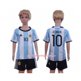 Maillot/Tenue Argentine Roman 10 Enfant Domicile 2016