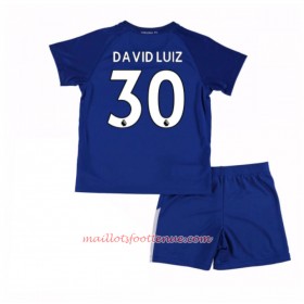 Maillot/Tenue Chelsea David Luiz 30 Enfant Domicile 2017/2018