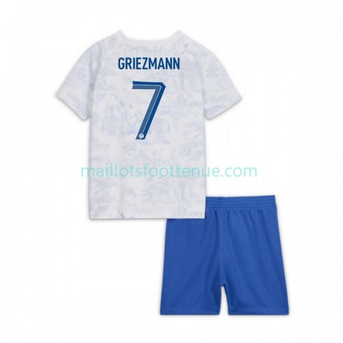 Flocage Griezmann #7 France Or – Maillot Domicile FFF Coupe Du Monde 2022, Neuf Avec étiquettes