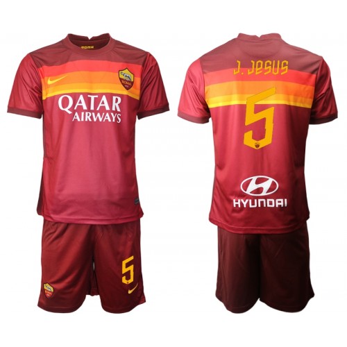 Maillot Domicile Juan Jesus AS Roma 2016/17 - Authentifié Match Porté - Occasion Collector