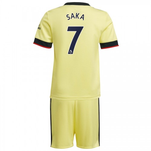 Maillot Arsenal Extérieur 2020/2021 - Taille L, #7 Bukayo Saka - Occasion