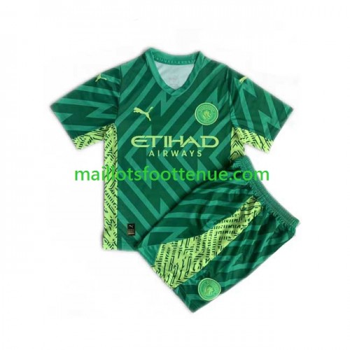 Maillot Gardien Manchester City 2003/04 Enfant - État Pauvre (4/10)