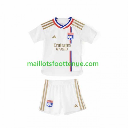 Maillot Olympique Lyonnais Domicile 2014-2015 – Enfant XS – Adidas, Bon état