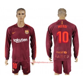 Maillot/Tenue Barcelone Lionel Messi 10 Troisieme 2017/2018 Manche Longue