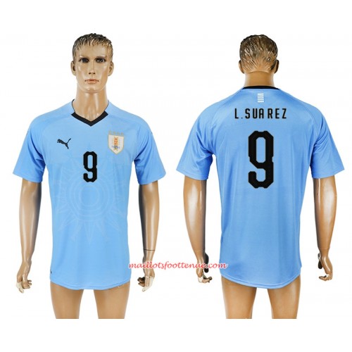 Maillot/Tenue Uruguay Luis Suarez 9 Domicile Coupe du monde 2018