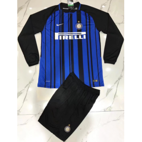 Maillot/Tenue Inter Milan Manche Longue Domicile 2017/2018