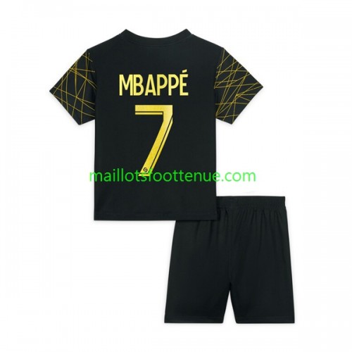 Mbappé 7 (Officiële Paris Saint Germain Away Bedrukking 2023-2024